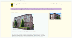Desktop Screenshot of amtsgericht-tauberbischofsheim.de